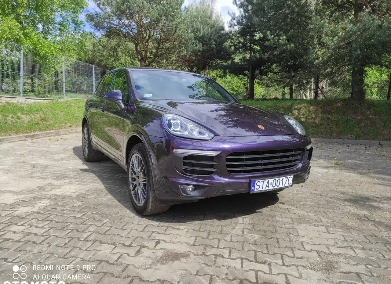 porsche Porsche Cayenne cena 165000 przebieg: 88000, rok produkcji 2017 z Poznań